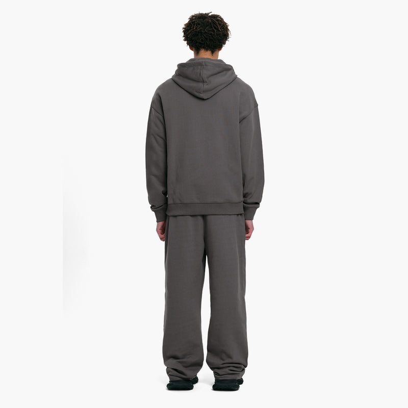 moschino sesame street logo hoodie itemashed Grey Model Rückseite