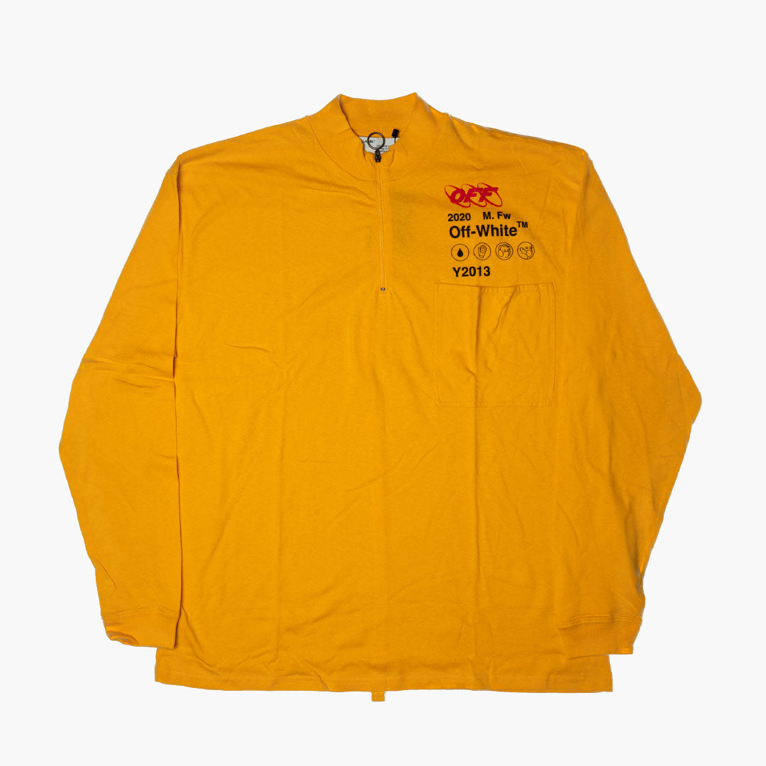 Off White Y2013 HalfZip Longsleeve