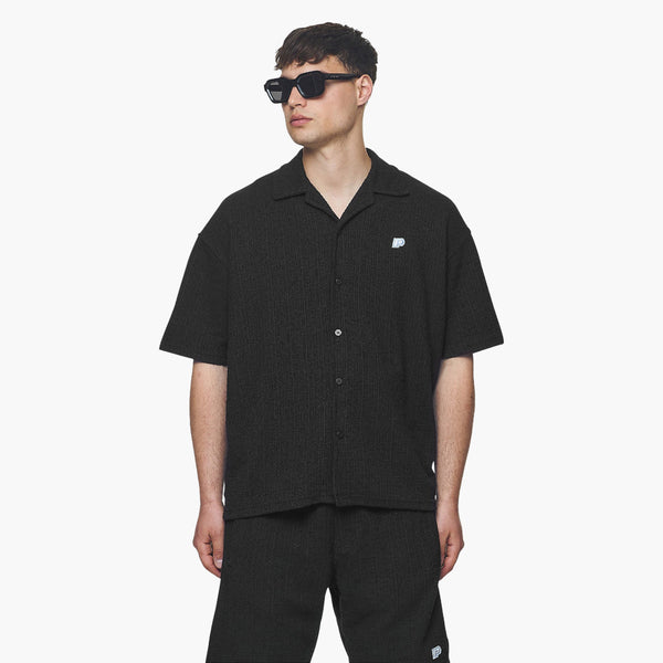 Pegador Libco Structured Knit Shirt Black