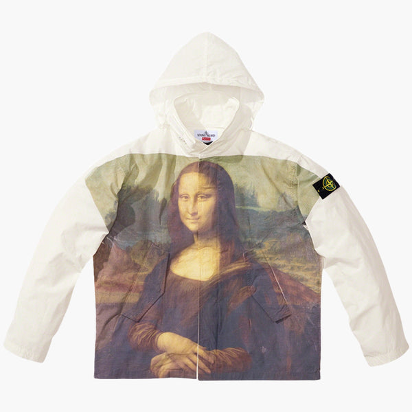 Supreme/Stone Island Mona Lisa Shell Jacket White