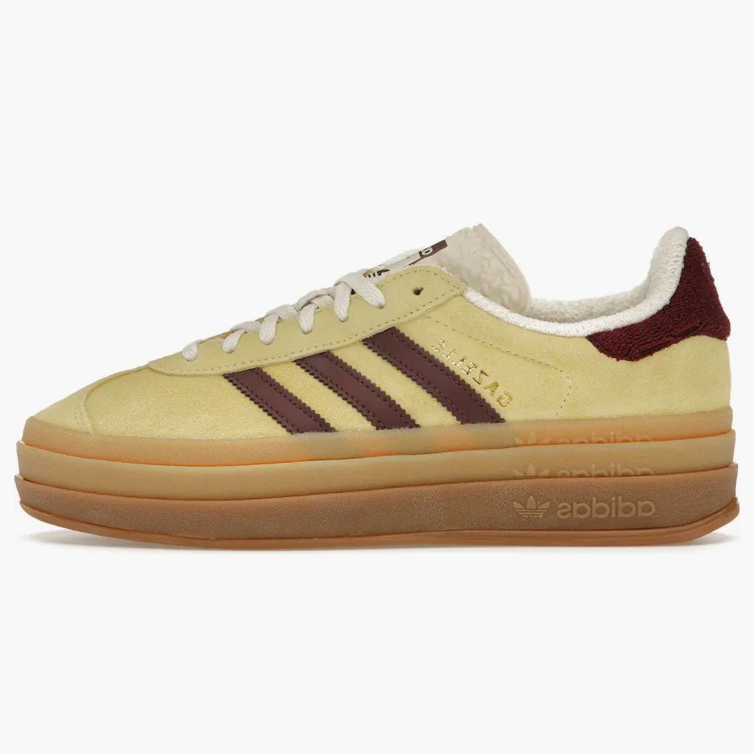 Adidas Gazelle Bold Almost Yellow Maroon – Bei Hypeneedz Kaufen