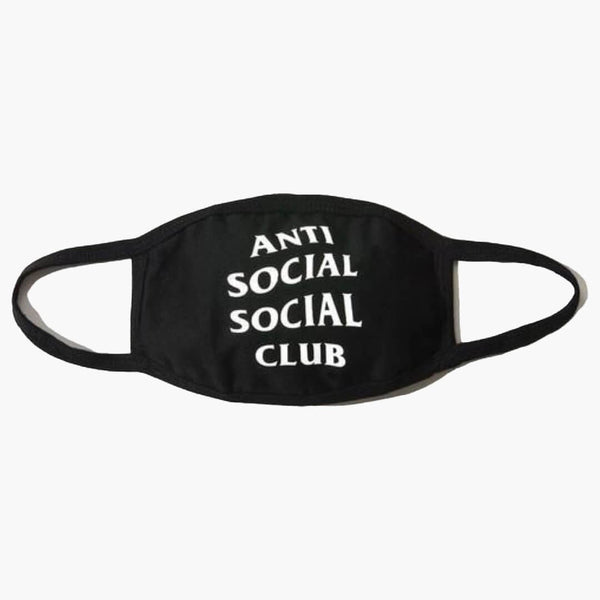 Supreme Puffer Neck Pouch Black Medical Mask