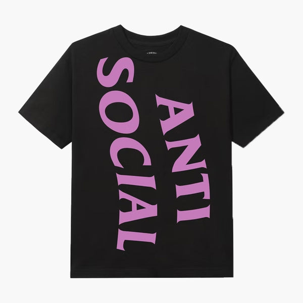Anti Social Social Club Kkoch Tee Pink Vertical Horizon Tee