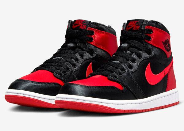 Air Jordan 1 High OG Satin Bred 