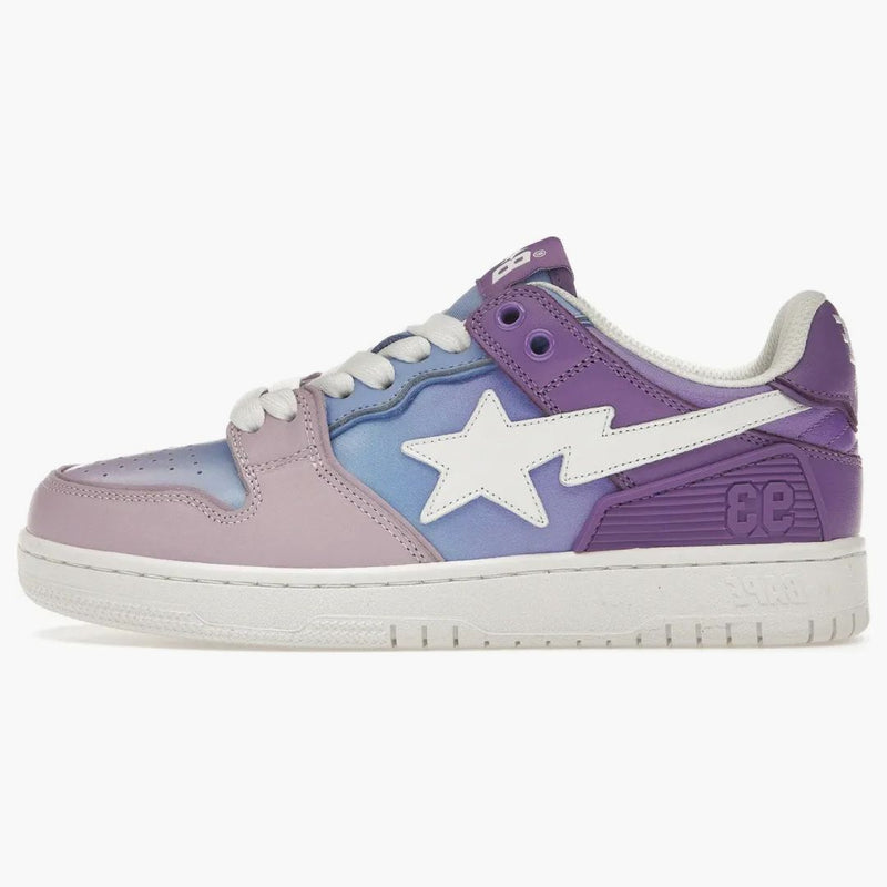 A Bathing Ape Bape Sk8 Sta Purple Gradient