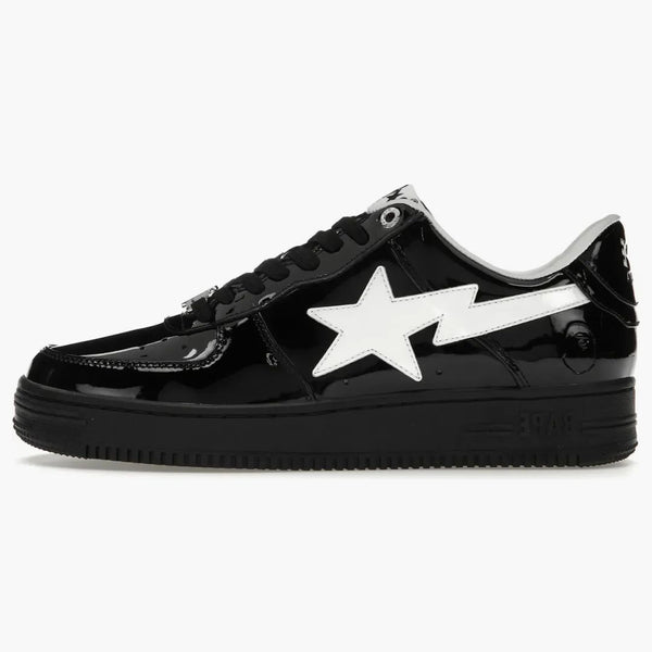 A Bathing Ape Bape Sta #2 Black Patent