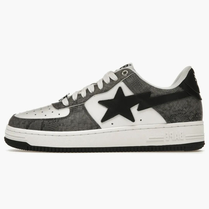 A Bathing Ape Bape Sta Snake Skin Black