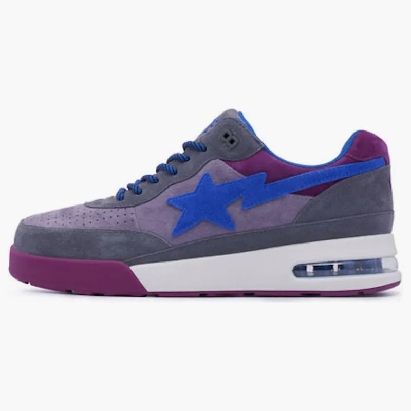 A Bathing Ape Road Sta Premium Suede Purple Blue