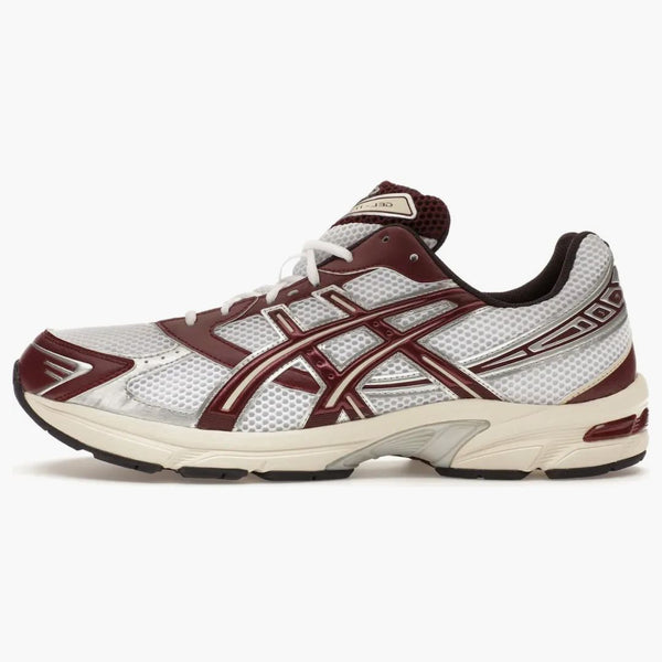 Asics Gel-1130 White Maroon Banner