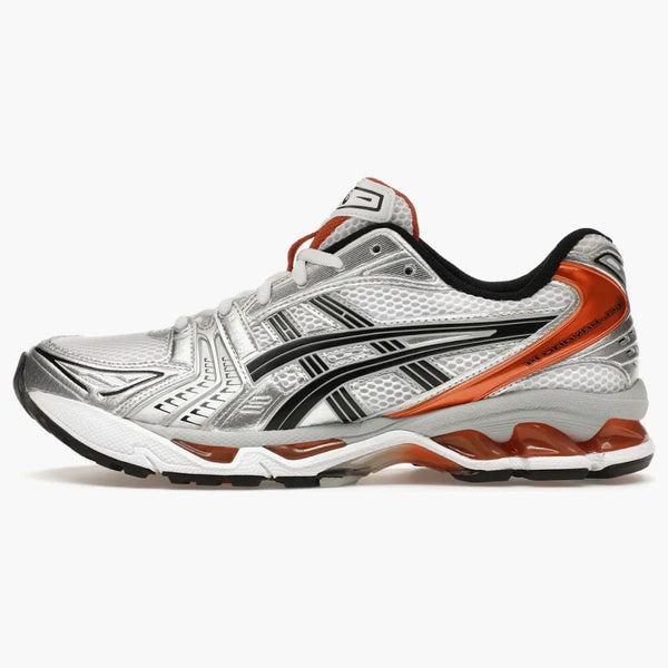 Asics Gel-kayano 14 White Piquant Orange