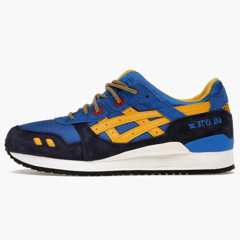 Asics Gel-lyte Iii '07 Remastered Kith Marvel X-men Cyclops Opened Box (trading Card Not Included)