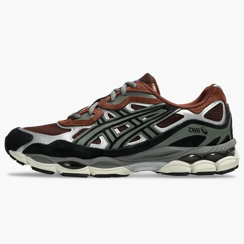 Asics Gel-nyc Reddish Brown Steeple Grey