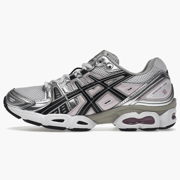 Asics Gel-nimbus 9 White Black Light Pink (women's)