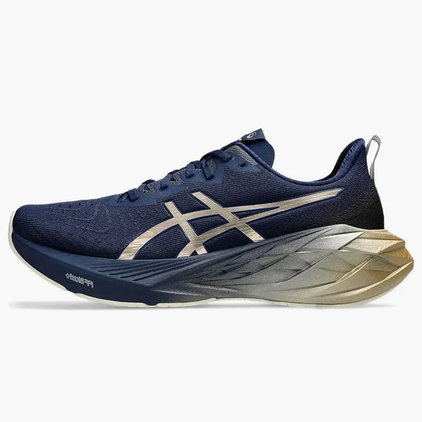 Asics Novablast 4 Platinum Blue Expanse Champagne