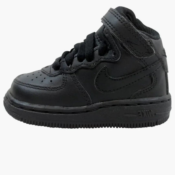 Nike Air Force 1 Mid Black Black (td)