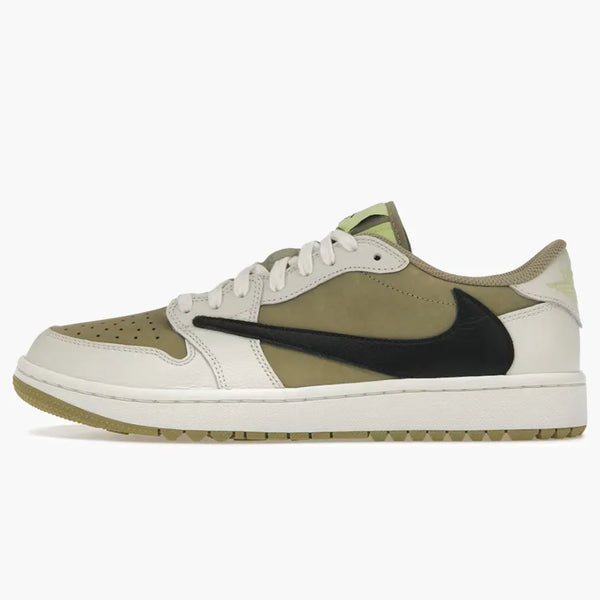 Air Jordan 1 Low Golf Travis Scott Neutral Olive