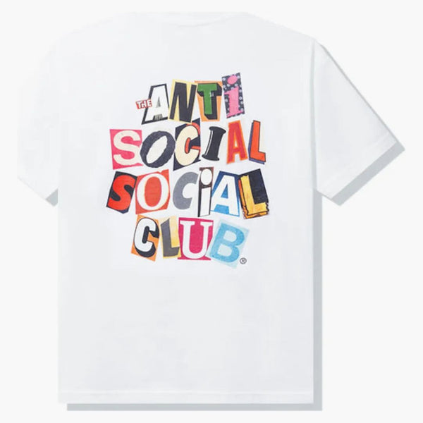 Anti Social Social Club Torn Pages Of Our Story T-shirt White