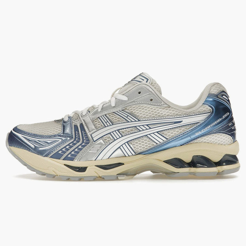 Asics Gel Kayano Cream Metallic Blue