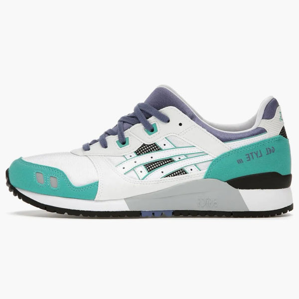 Asics Gel-lyte Iii White Teal Blue