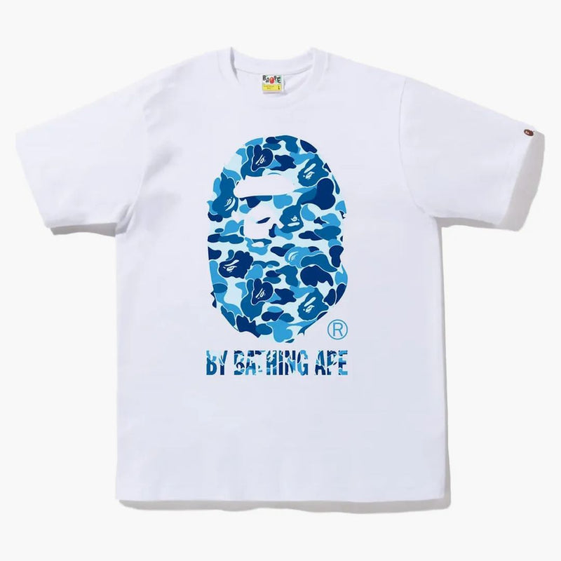 Bape Abc Camo By Bathing Ape Tee White/blue