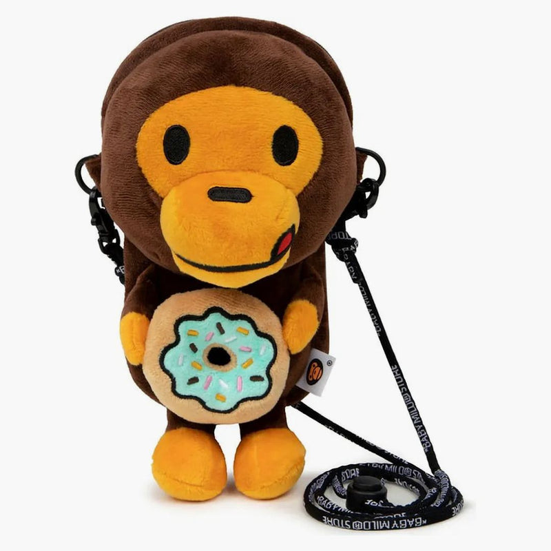 Bape Baby Milo Donut Mobile Bag Brown/blue