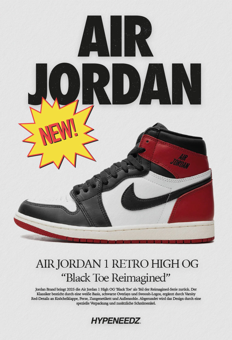 Air Jordan 1 Black Toe