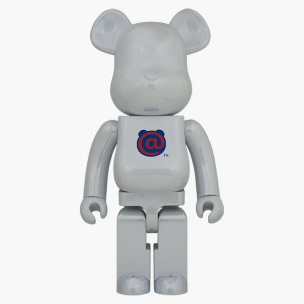 Bearbrick 20th Anniv. 1st Model 1000% White Chrome