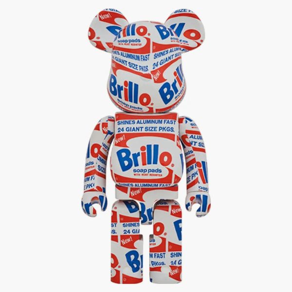 Bearbrick Andy Warhol "brillo" 1000%