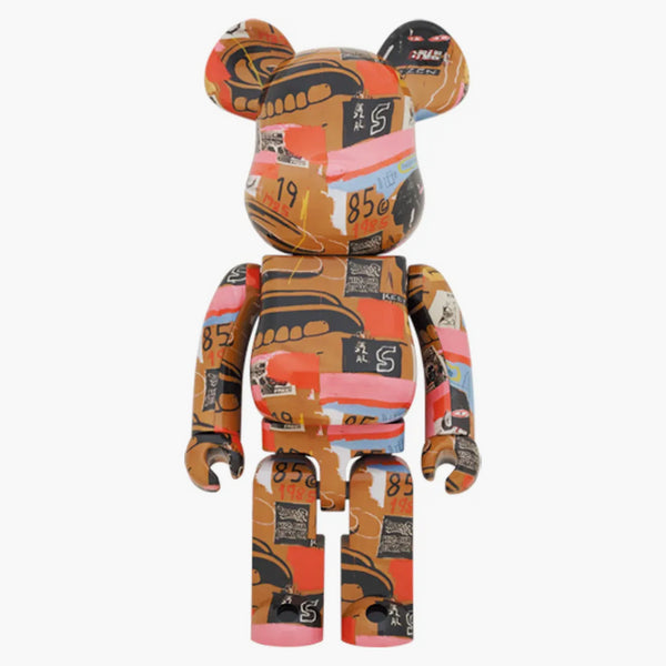 Bearbrick Andy Warhol X Jean-michel Basquiat #2 1000%