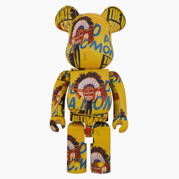 Bearbrick Andy Warhol X Jean-michel Basquiat #3 1000%