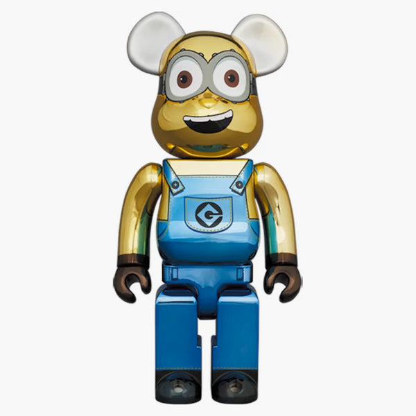 Bearbrick Dave 1000% Chrome Ver.