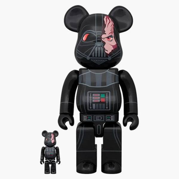 Bearbrick Darth Vader Damage Obi-wan Kenobi Version 100% & 400% Set