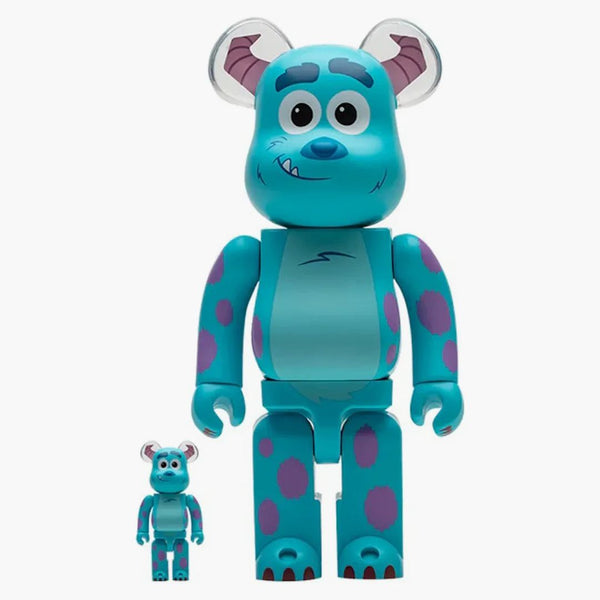 Bearbrick Disney Pixar Monsters, Inc. Sulley 100% & 400% Set