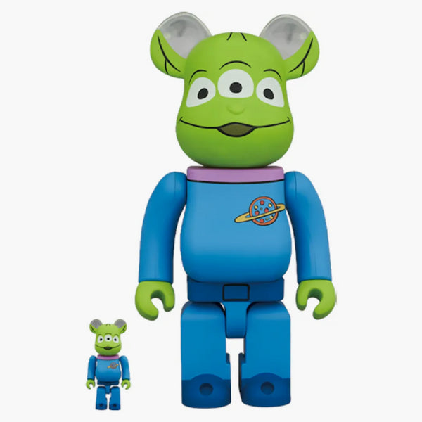 Bearbrick Disney Pixar Toy Story Alien 100% & 400% Set