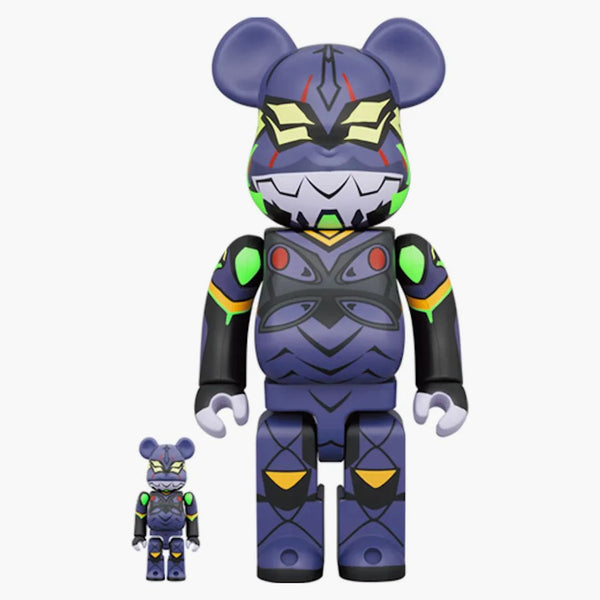 Bearbrick Evangelion Unit 13 (new Paint Version) 100% & 400% Set