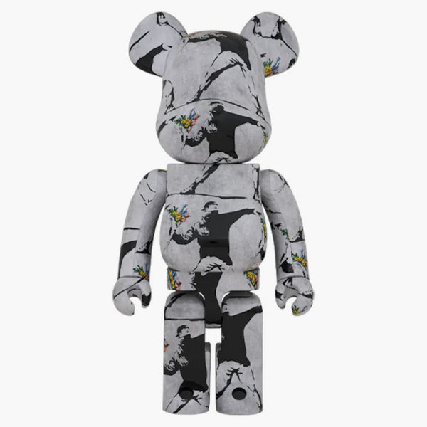 Bearbrick Banksy Flower Bomber 1000%