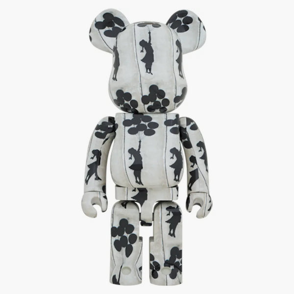 Bearbrick Flying Balloons Girl 1000%