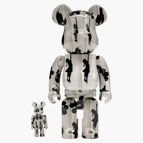 Bearbrick Flying Balloons Girl 100% & 400% Set