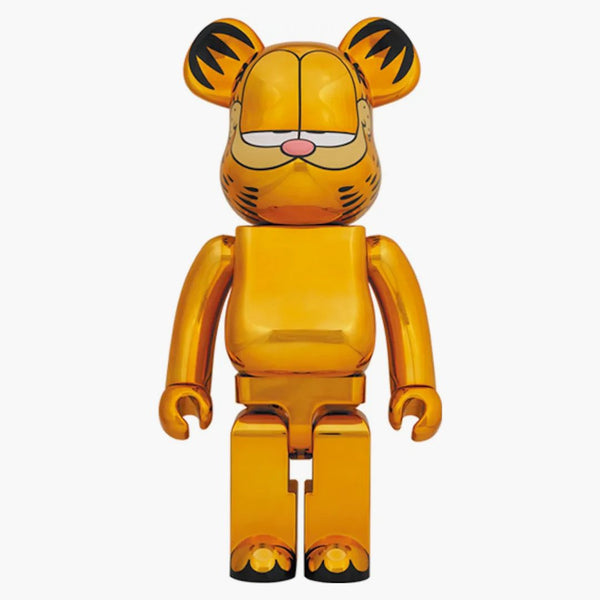 Bearbrick Garfield 1000% Gold Chrome Ver.