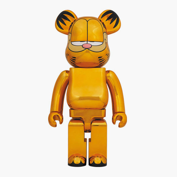 Bearbrick Garfield Chrome 1000%