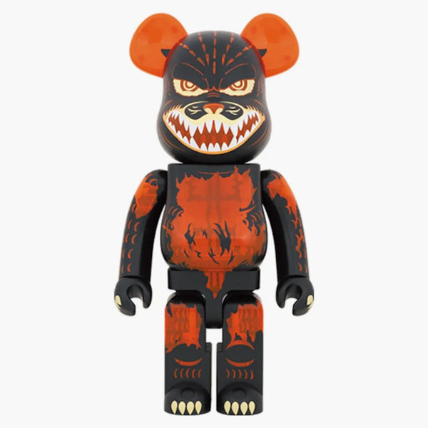 Bearbrick Godzilla Vs Destoroyah Version Godzilla (meltdown) 1000% Clear Orange Ver.