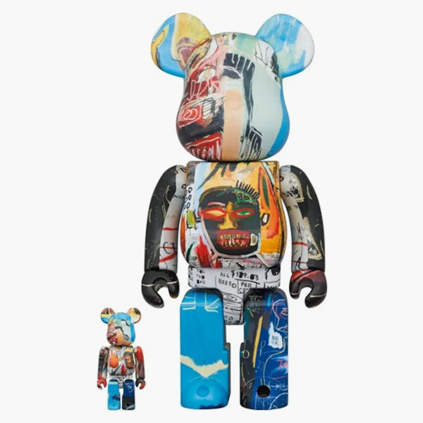 Bearbrick Jean-michel Basquiat "special" 100% & 400% Set