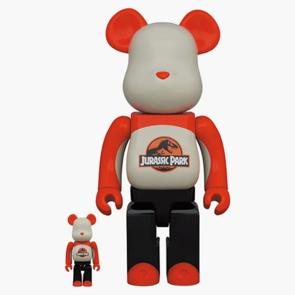 Bearbrick Jurassic Park 100% & 400% Set