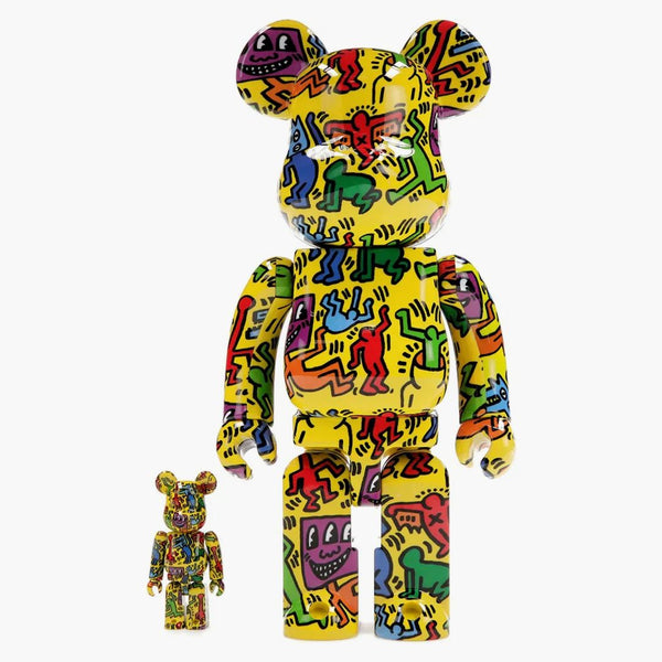 Bearbrick Keith Haring #5 100% & 400% Set