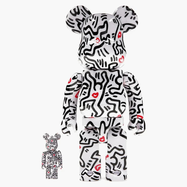 Bearbrick Keith Haring #8 100% & 400% Set