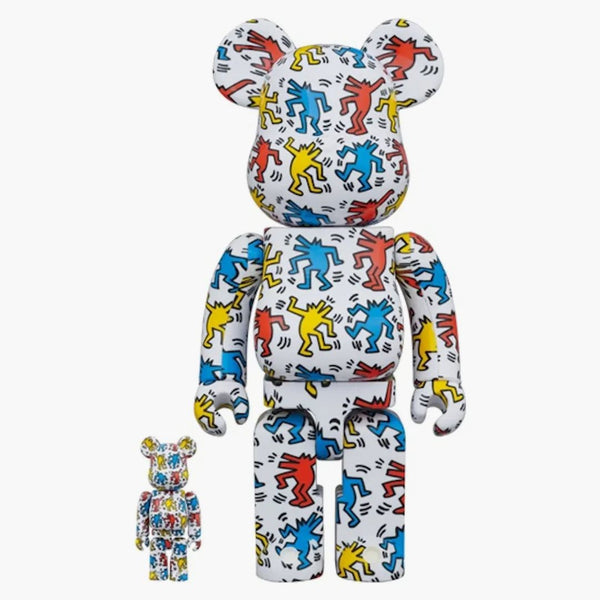 Bearbrick Keith Haring #9 100% & 400% Set