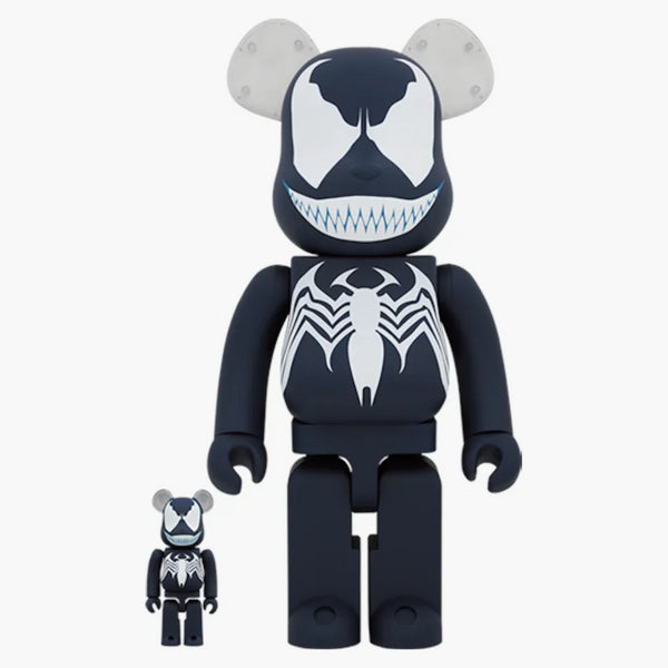 Bearbrick Marvel Venom The Amazing Spider-man 100% & 400% Set