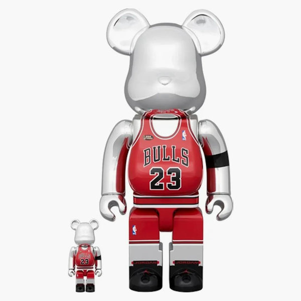 Bearbrick Michael Jordan 1998 Last Shot 100% & 400% Set