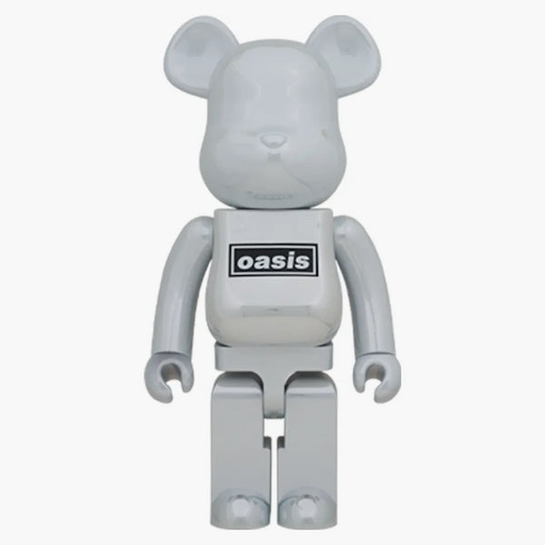 Bearbrick Oasis 1000% White Crome