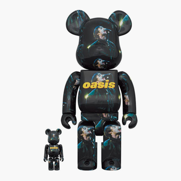 Bearbrick Oasis Liam 100% + 400% zestaw